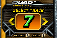 Quad Desert Fury screenshot 5 for GameBoy Advance